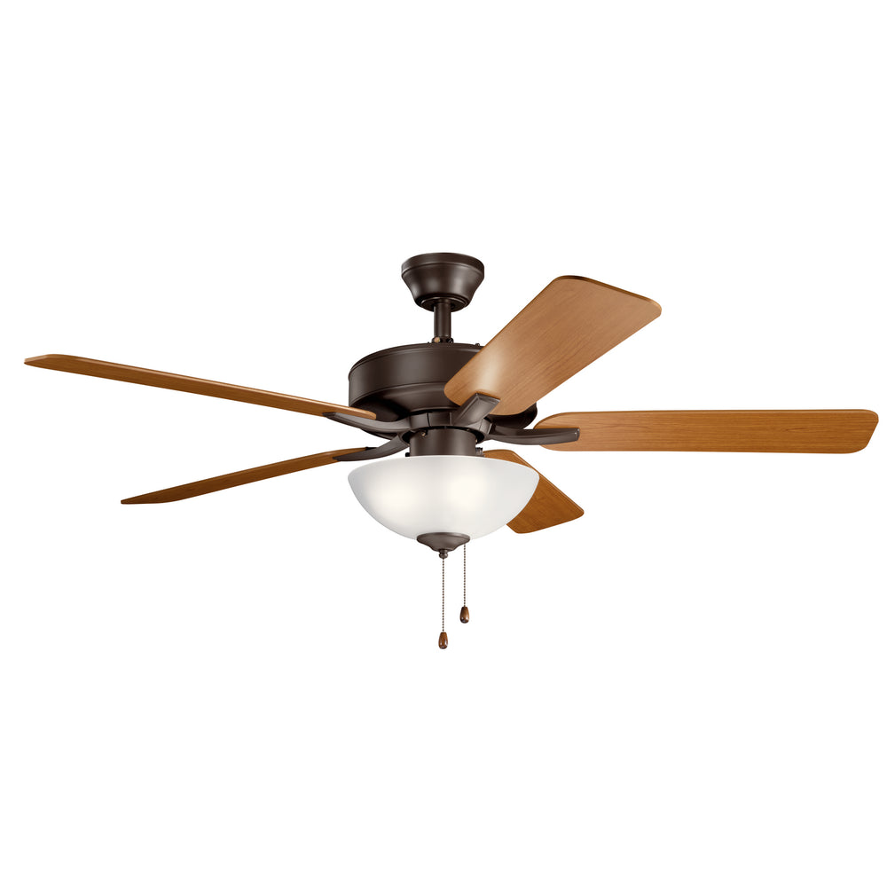 Kichler Canada - 52"Ceiling Fan - Basics Pro Select - Satin Natural Bronze- Union Lighting Luminaires Decor