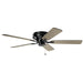 Kichler Canada - 52"Ceiling Fan - Basics Pro Legacy - Satin Black- Union Lighting Luminaires Decor