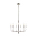 Visual Comfort Studio Canada - Nine Light Chandelier - Brianna - Polished Nickel- Union Lighting Luminaires Decor