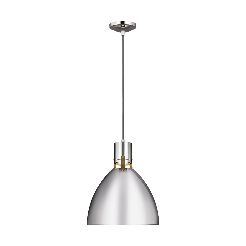 Visual Comfort Studio Canada - LED Pendant - Brynne - Polished Nickel- Union Lighting Luminaires Decor