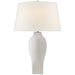 Ralph Lauren Canada - One Light Table Lamp - Ilona - White- Union Lighting Luminaires Decor