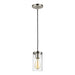 Visual Comfort Studio Canada - One Light Mini-Pendant - Zire - Brushed Nickel- Union Lighting Luminaires Decor