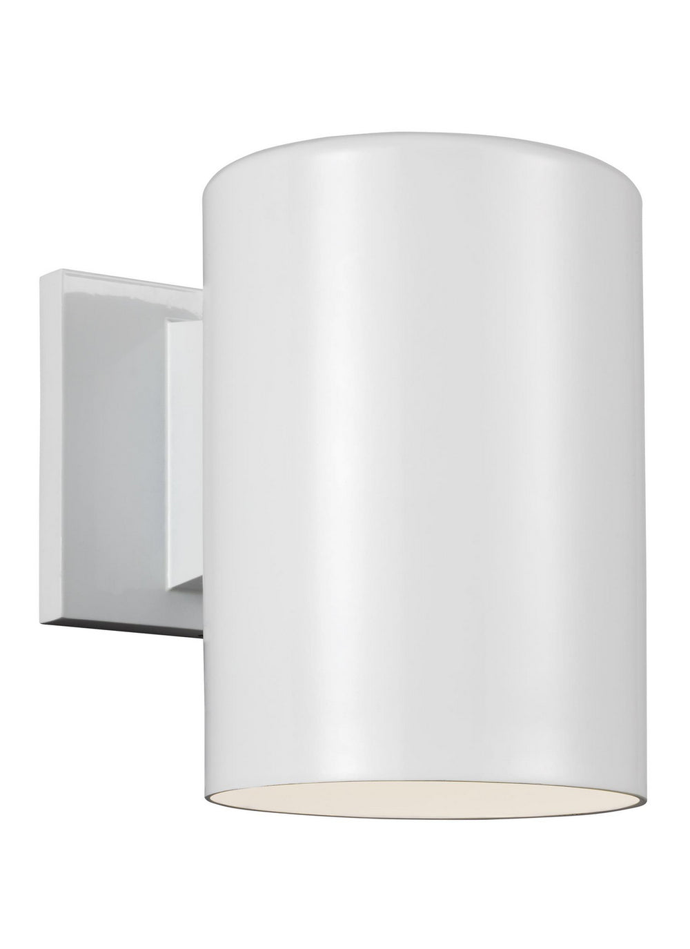 Visual Comfort Studio Canada - One Light Outdoor Wall Lantern - Outdoor Cylinders - White- Union Lighting Luminaires Decor