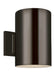 Visual Comfort Studio Canada - One Light Outdoor Wall Lantern - Outdoor Cylinders - Bronze- Union Lighting Luminaires Decor