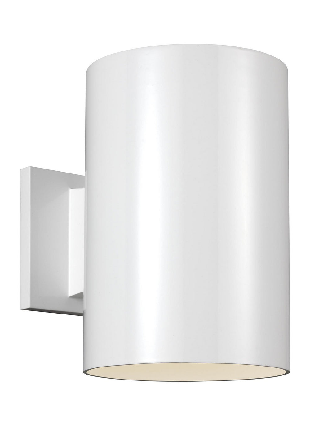 Visual Comfort Studio Canada - One Light Outdoor Wall Lantern - Outdoor Cylinders - White- Union Lighting Luminaires Decor