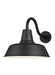 Visual Comfort Studio Canada - One Light Outdoor Wall Lantern - Barn Light - Black- Union Lighting Luminaires Decor