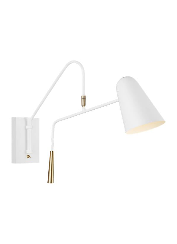 Visual Comfort Studio Canada - One Light Wall Sconce - Simon - Matte White- Union Lighting Luminaires Decor