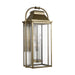 Visual Comfort Studio Canada - Four Light Lantern - Wellsworth - Painted Distressed Brass- Union Lighting Luminaires Decor