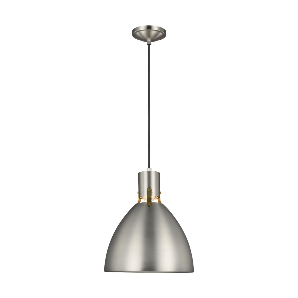 Visual Comfort Studio Canada - LED Pendant - Brynne - Satin Nickel- Union Lighting Luminaires Decor