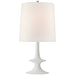 Visual Comfort Signature Canada - One Light Table Lamp - Lakmos - Plaster White- Union Lighting Luminaires Decor