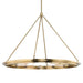 Hudson Valley Canada - 12 Light Chandelier - Chambers - Aged Brass- Union Lighting Luminaires Decor