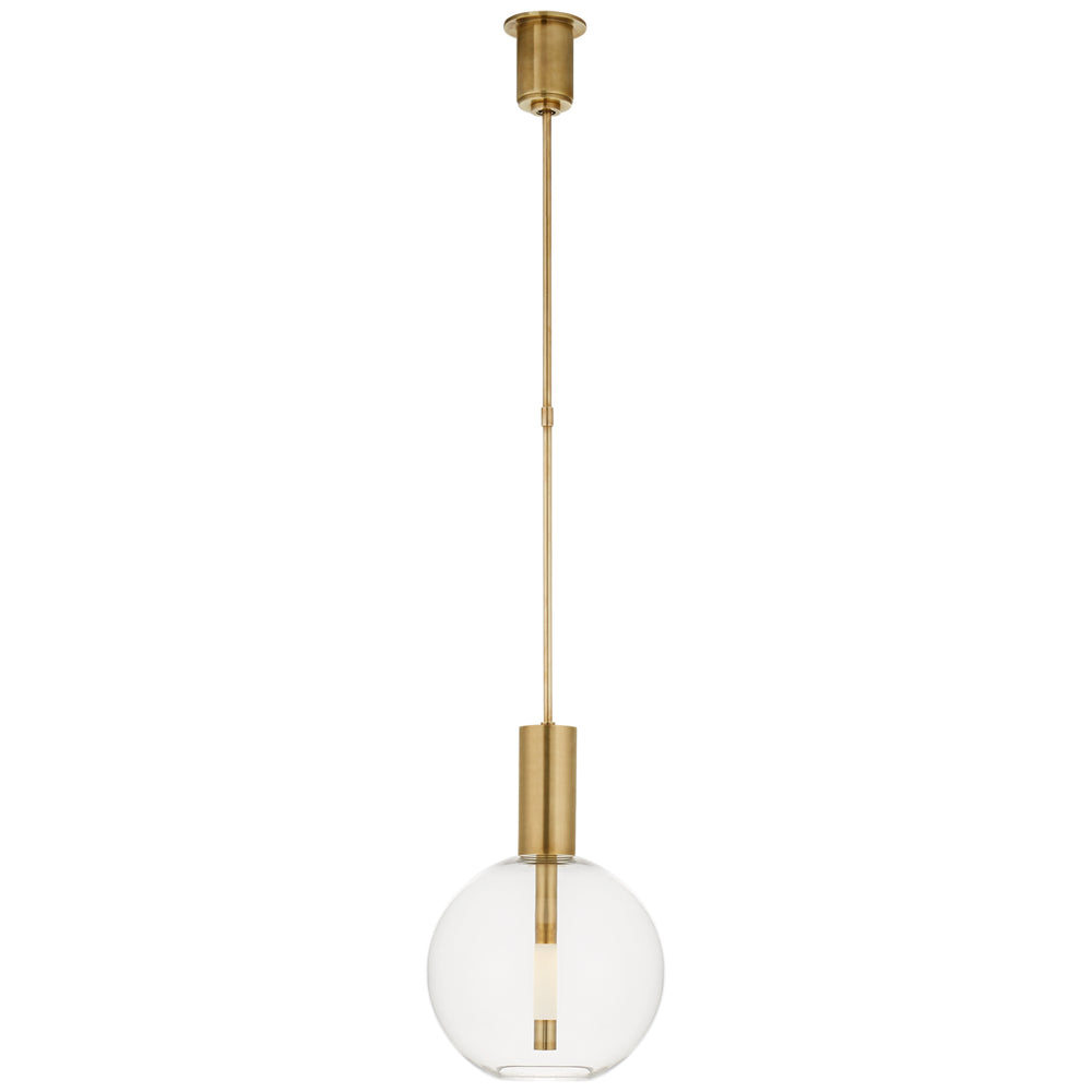Visual Comfort Signature Canada - LED Pendant - Nye - Antique-Burnished Brass- Union Lighting Luminaires Decor