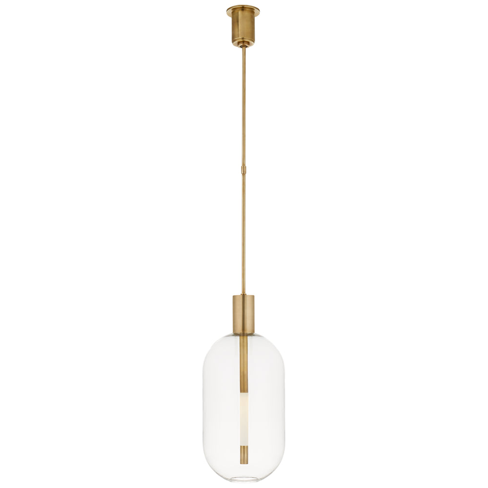 Visual Comfort Signature Canada - LED Pendant - Nye - Antique-Burnished Brass- Union Lighting Luminaires Decor