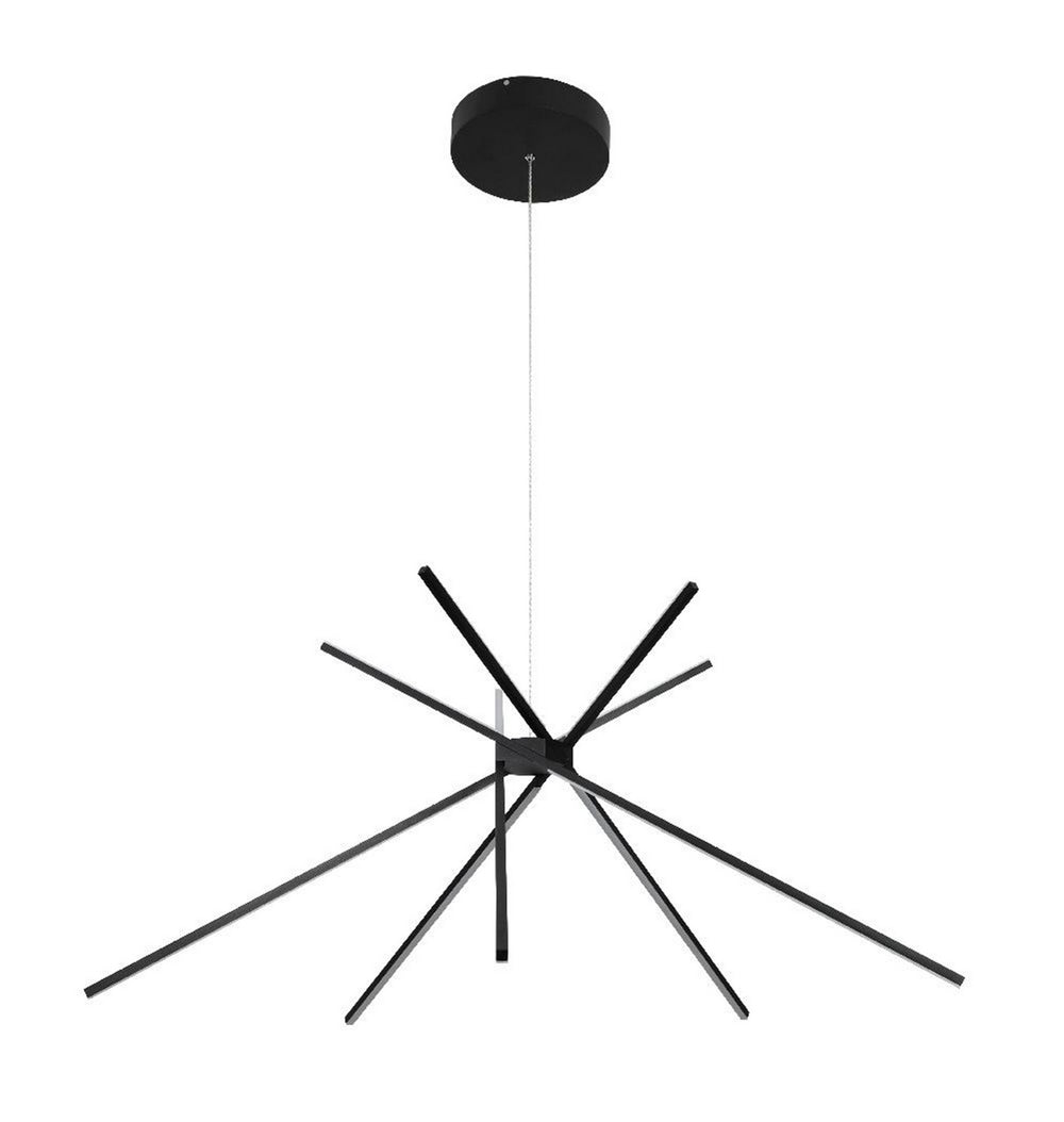 Bethel International Canada - LED Chandelier - Matte Black- Union Lighting Luminaires Decor
