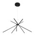 Bethel International Canada - LED Chandelier - Matte Black- Union Lighting Luminaires Decor