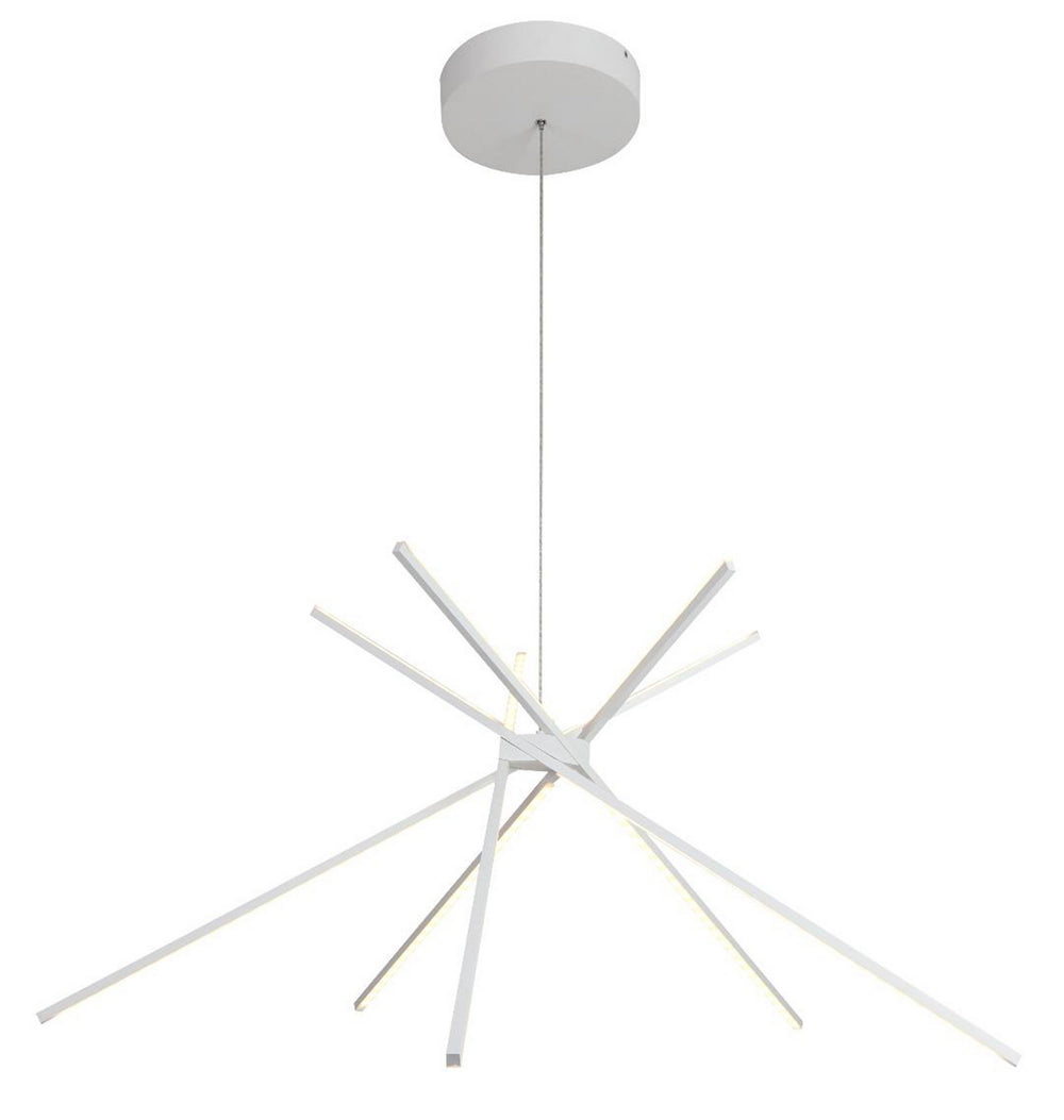 Bethel International Canada - LED Chandelier - Matte White- Union Lighting Luminaires Decor