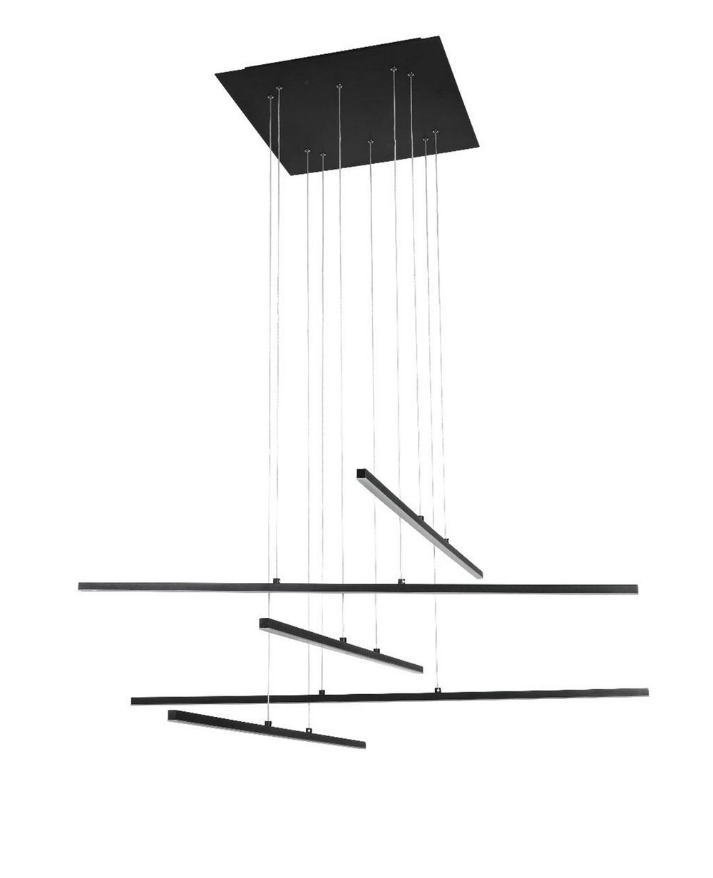 Bethel International Canada - LED Chandelier - Matte Black- Union Lighting Luminaires Decor