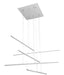 Bethel International Canada - LED Chandelier - Matte White- Union Lighting Luminaires Decor