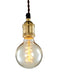 Bethel International Canada - One Light Pendant - Brass & Black- Union Lighting Luminaires Decor
