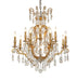 Bethel International Canada - 13 Light Chandelier - Antique Brass- Union Lighting Luminaires Decor