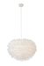 Bethel International Canada - One Light Chandelier - White- Union Lighting Luminaires Decor