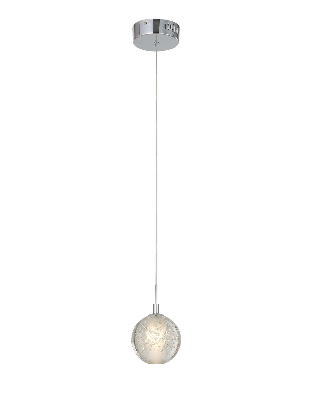 Bethel International Canada - One Light Pendant - Chrome- Union Lighting Luminaires Decor