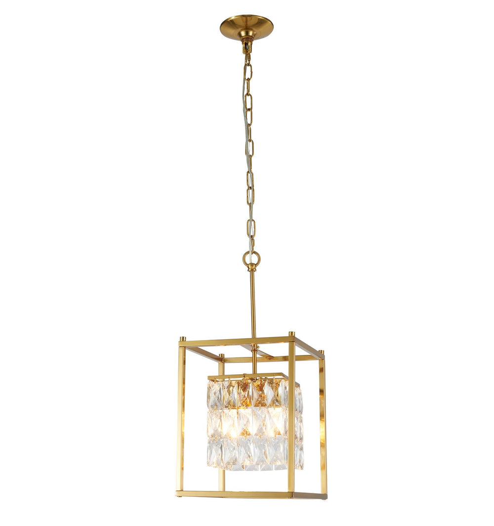 Bethel International Canada - Four Light Chandelier - Antique Brass- Union Lighting Luminaires Decor