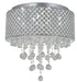 Bethel International Canada - Nine Light Flush Mount - Chrome- Union Lighting Luminaires Decor