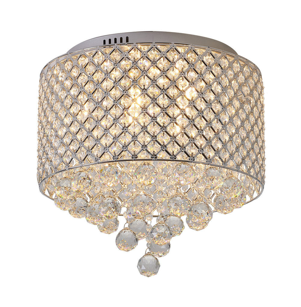 Bethel International Canada - Seven Light Flush Mount - Chrome- Union Lighting Luminaires Decor