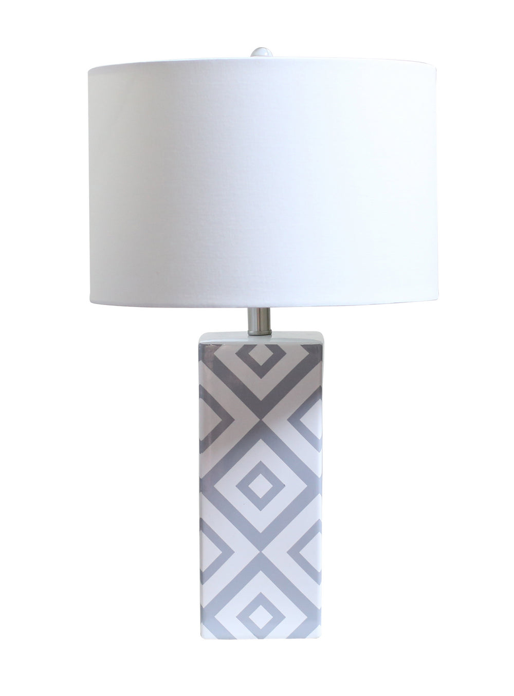 Bethel International Canada - One Light Table Lamp - Grey & White- Union Lighting Luminaires Decor