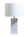 Bethel International Canada - One Light Table Lamp - Grey & White- Union Lighting Luminaires Decor