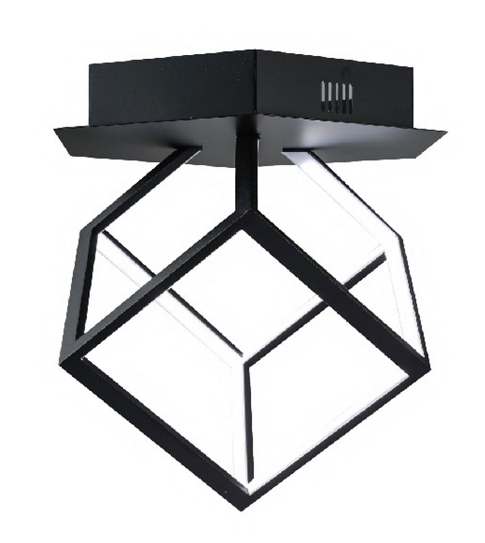 Bethel International Canada - LED Flush Mount - Black- Union Lighting Luminaires Decor