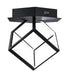 Bethel International Canada - LED Flush Mount - Black- Union Lighting Luminaires Decor