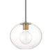 Mitzi Canada - One Light Pendant - Margot - Aged Brass- Union Lighting Luminaires Decor