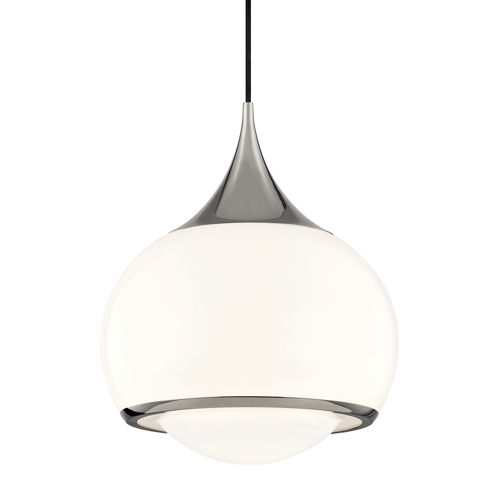 Mitzi Canada - One Light Pendant - Reese - Polished Nickel- Union Lighting Luminaires Decor