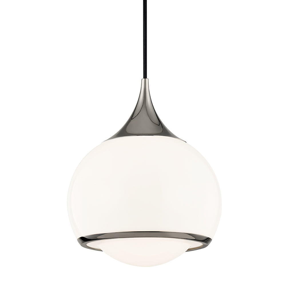 Mitzi Canada - One Light Pendant - Reese - Polished Nickel- Union Lighting Luminaires Decor