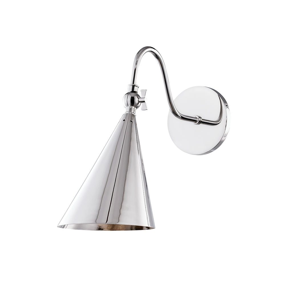 Mitzi Canada - One Light Wall Sconce - Lupe - Polished Nickel- Union Lighting Luminaires Decor