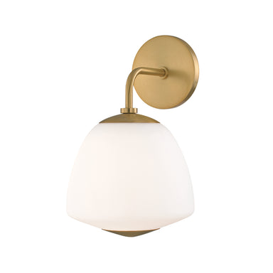 Mitzi - One Light Wall Sconce - Jane - Aged Brass- Union Lighting Luminaires Decor