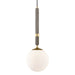 Mitzi Canada - One Light Pendant - Brielle - Aged Brass- Union Lighting Luminaires Decor