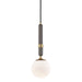 Mitzi Canada - One Light Pendant - Brielle - Aged Brass- Union Lighting Luminaires Decor