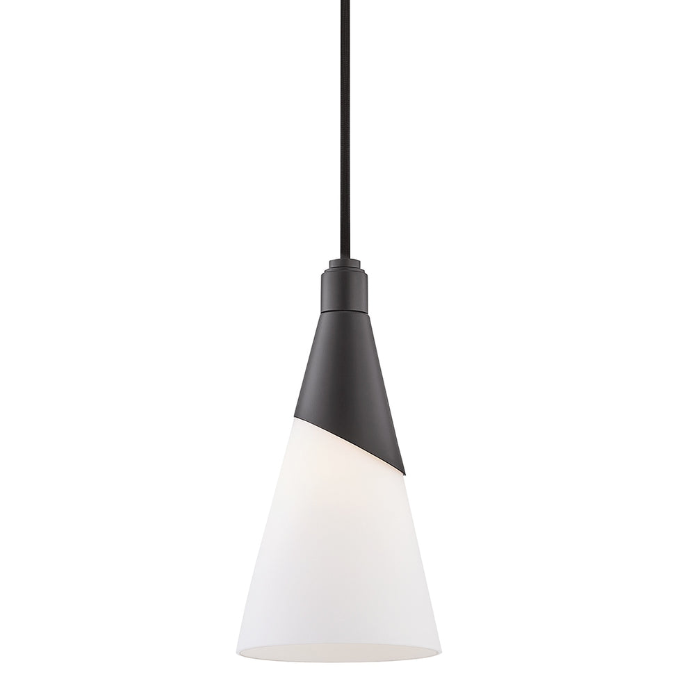 Mitzi Canada - One Light Pendant - Parker - Black- Union Lighting Luminaires Decor