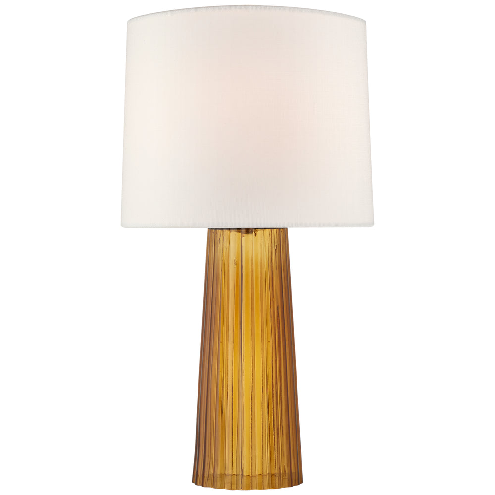 Visual Comfort Signature Canada - One Light Table Lamp - Danube - Amber- Union Lighting Luminaires Decor