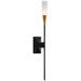 Visual Comfort Signature Canada - LED Wall Sconce - Stellar - Matte Black and Antique Brass- Union Lighting Luminaires Decor