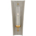 Visual Comfort Signature Canada - One Light Wall Sconce - Downey - Shellish Gray and Gild- Union Lighting Luminaires Decor