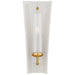 Visual Comfort Signature Canada - One Light Wall Sconce - Downey - White and Gild- Union Lighting Luminaires Decor