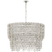 Visual Comfort Signature Canada - 12 Light Chandelier - Milazzo - Burnished Silver Leaf- Union Lighting Luminaires Decor