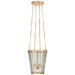 Visual Comfort Signature Canada - Four Light Chandelier - Cadence - Hand-Rubbed Antique Brass- Union Lighting Luminaires Decor
