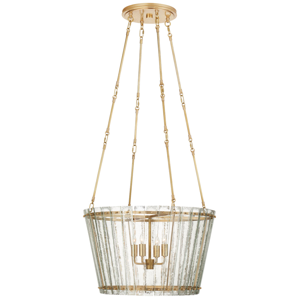Visual Comfort Signature Canada - Four Light Chandelier - Cadence - Hand-Rubbed Antique Brass- Union Lighting Luminaires Decor