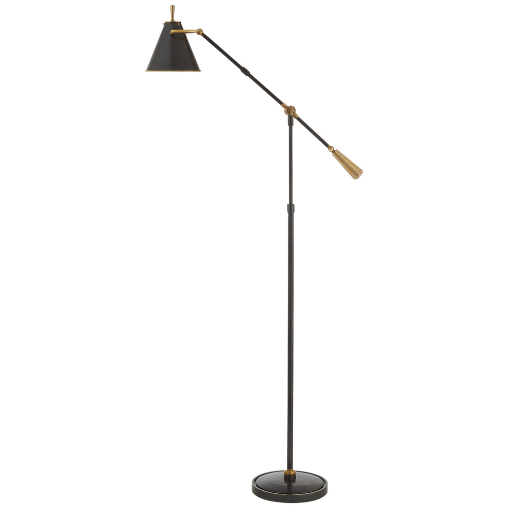 Visual Comfort Signature Canada - LED Floor Lamp - Goodman - Bronze and Brass- Union Lighting Luminaires Decor