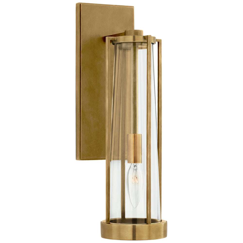 Visual Comfort Signature Canada - One Light Wall Sconce - Calix - Hand-Rubbed Antique Brass- Union Lighting Luminaires Decor